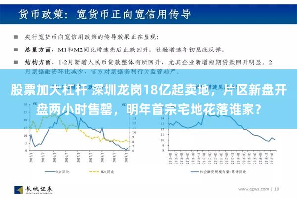 股票加大杠杆 深圳龙岗18亿起卖地，片区新盘开盘两小时售罄，明年首宗宅地花落谁家？